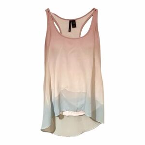 Pink Blue Tank Top